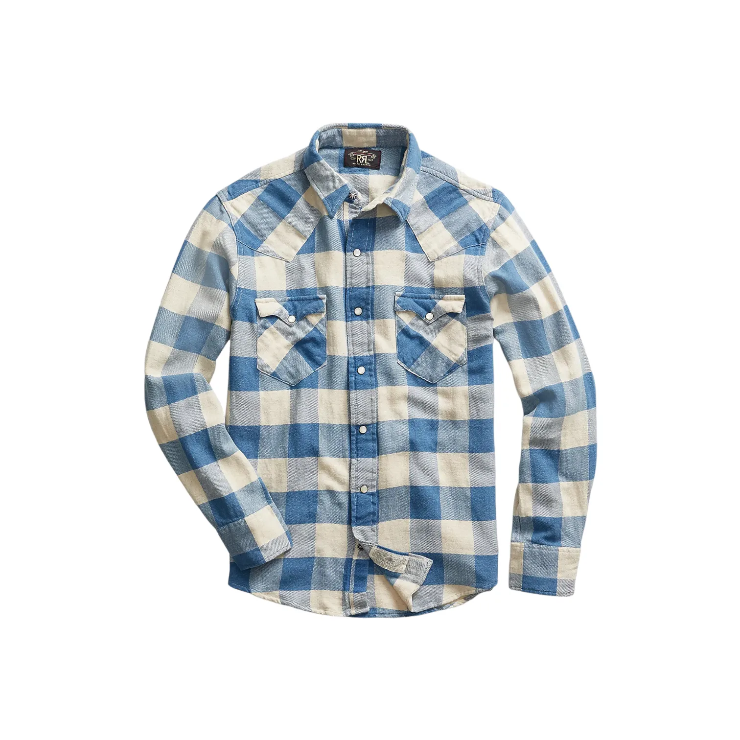 RRL  |Gingham Other Plaid Patterns Street Style Long Sleeves