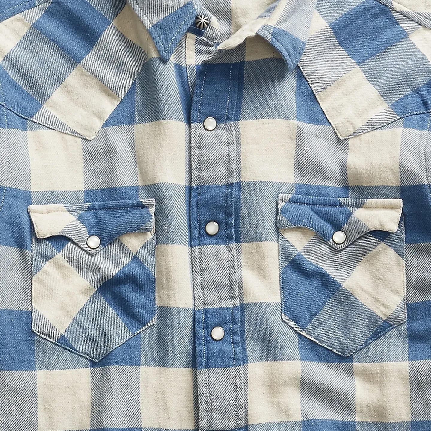 RRL  |Gingham Other Plaid Patterns Street Style Long Sleeves