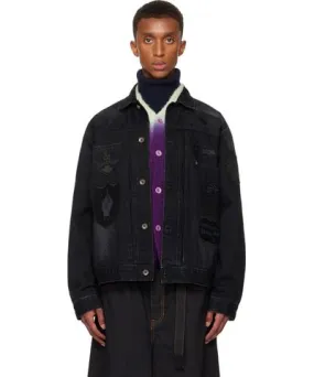 Sacai Black Gonz BEYONDEXX Denim Jacket