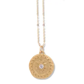 SOL NECKLACE IN GOLD