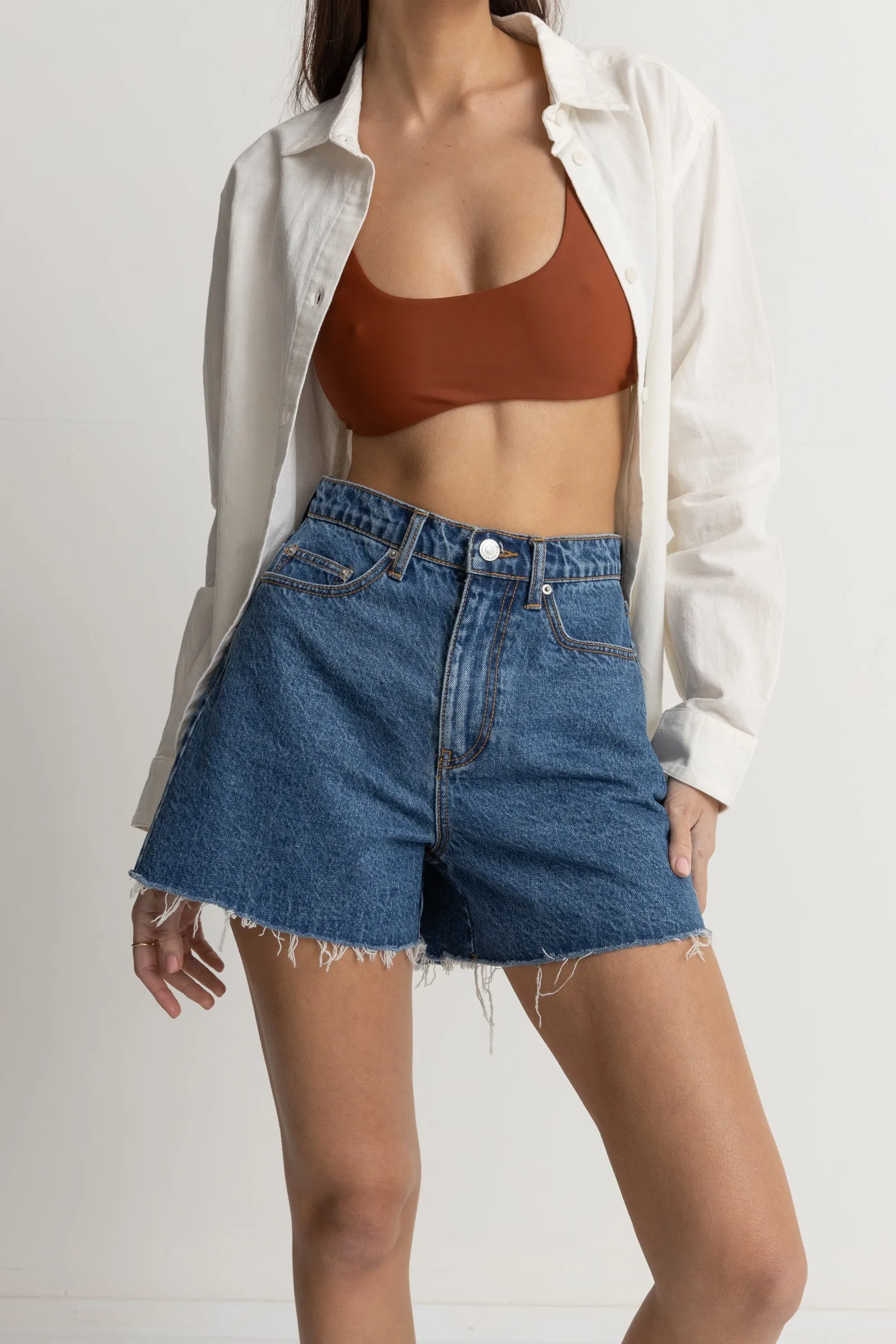 Staple Denim Short Dark Blue