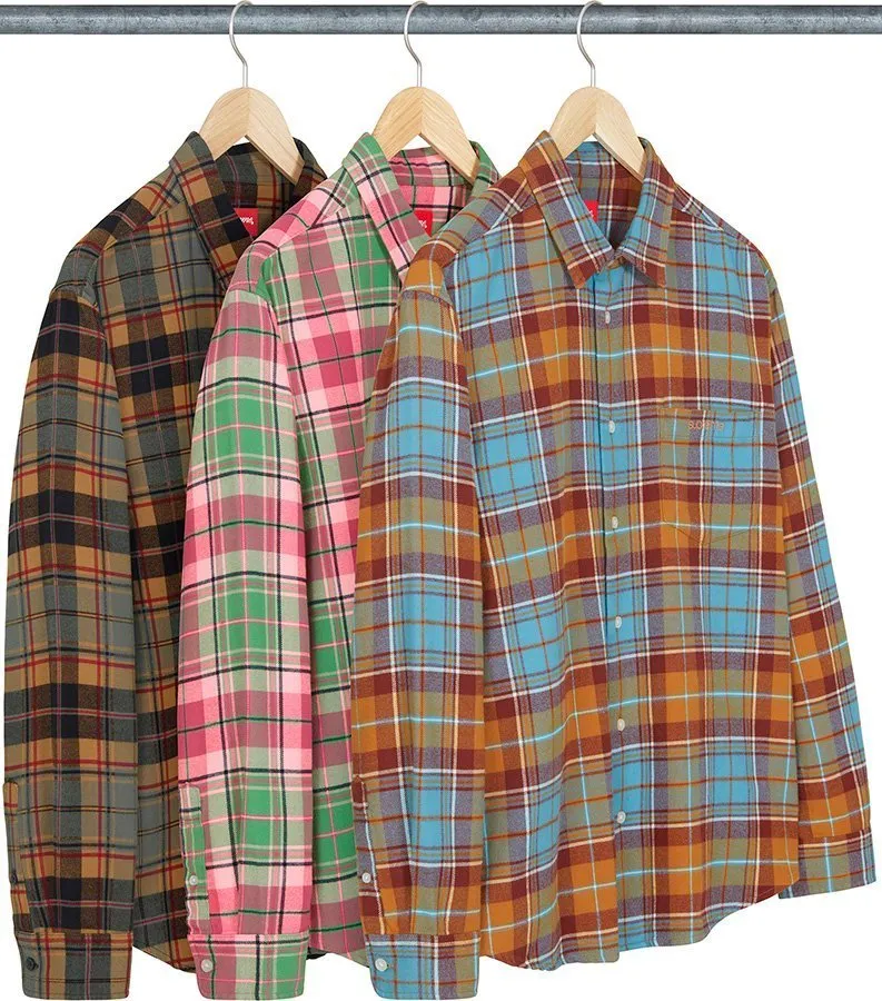 Supreme  |Other Plaid Patterns Unisex Street Style Logo Skater Style