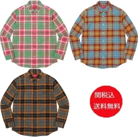 Supreme  |Other Plaid Patterns Unisex Street Style Logo Skater Style