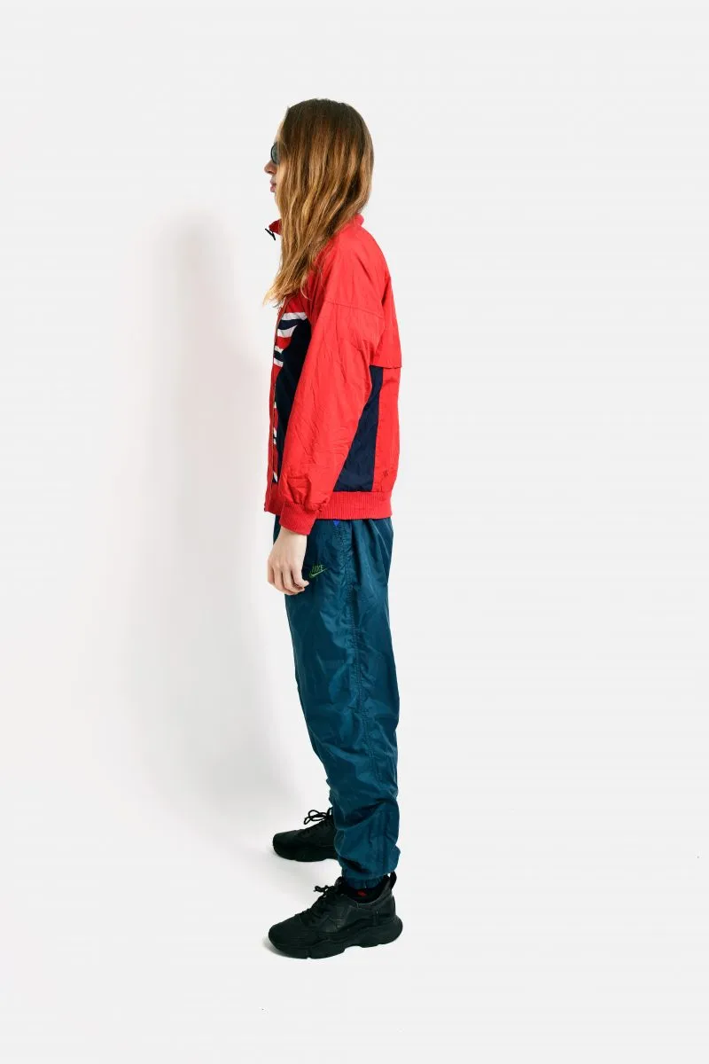 SWIX vintage windbreaker red