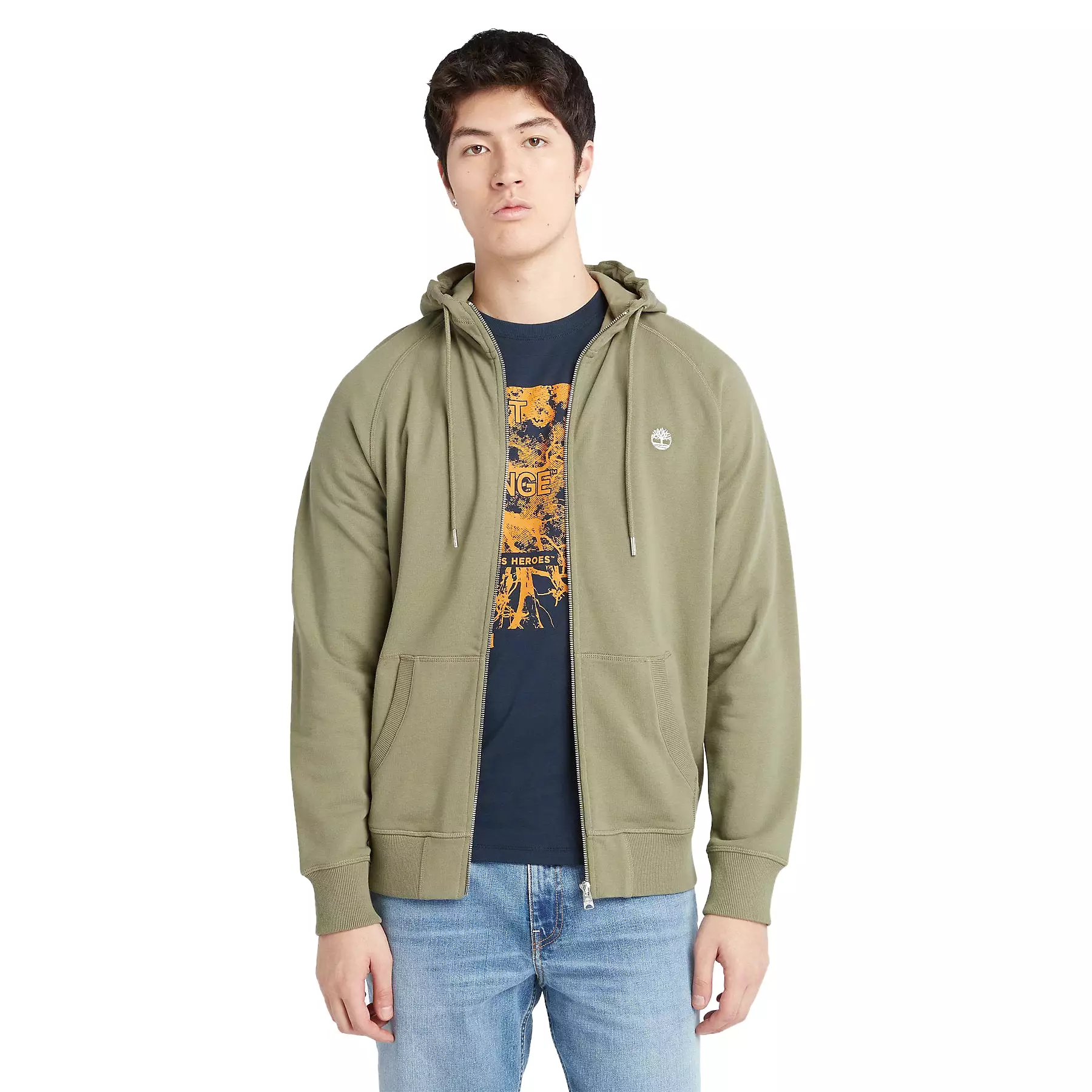 Timberland Mens 'Exeter River' Loopback Hooded Sweatshirt