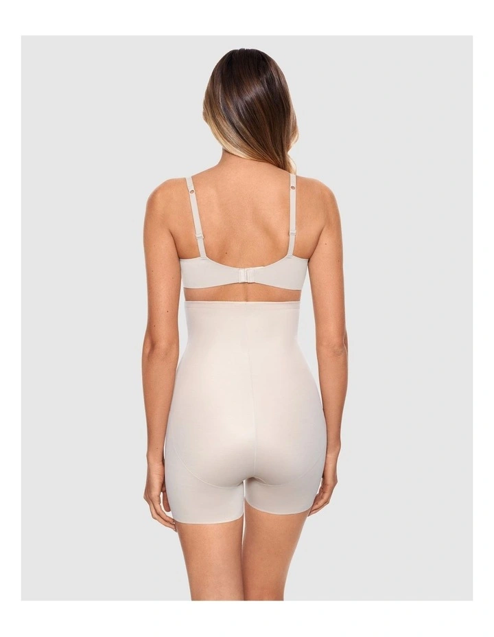 Ultra High Waist Shapewear Shorts in Warm Beige