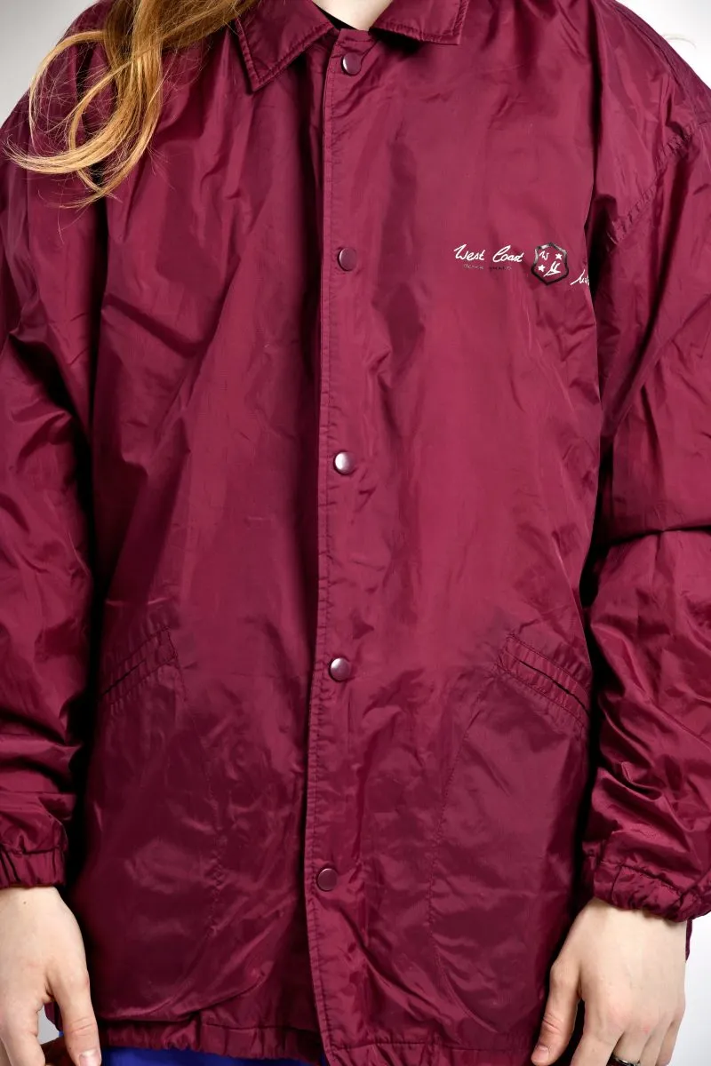 Vintage cherry windbreaker jacket