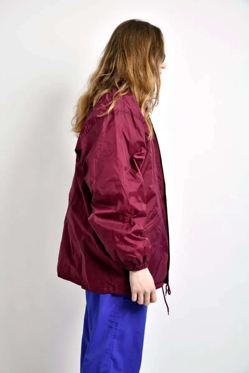 Vintage cherry windbreaker jacket