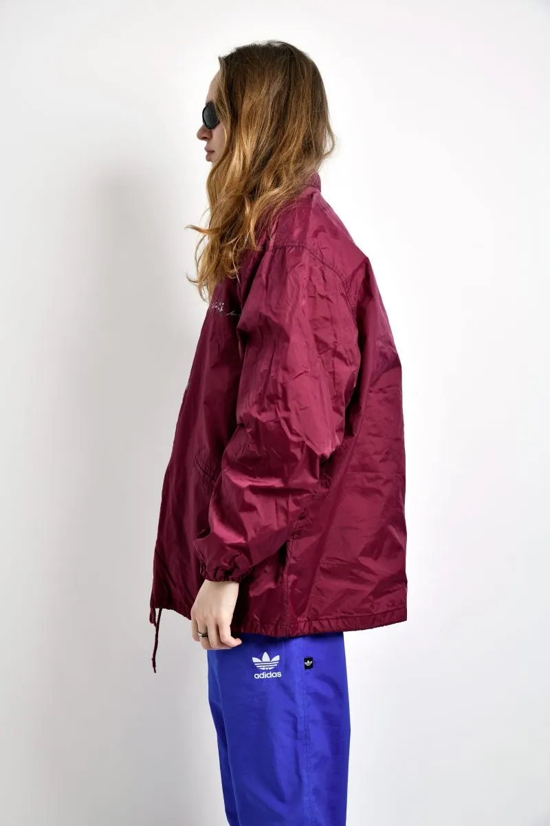 Vintage cherry windbreaker jacket