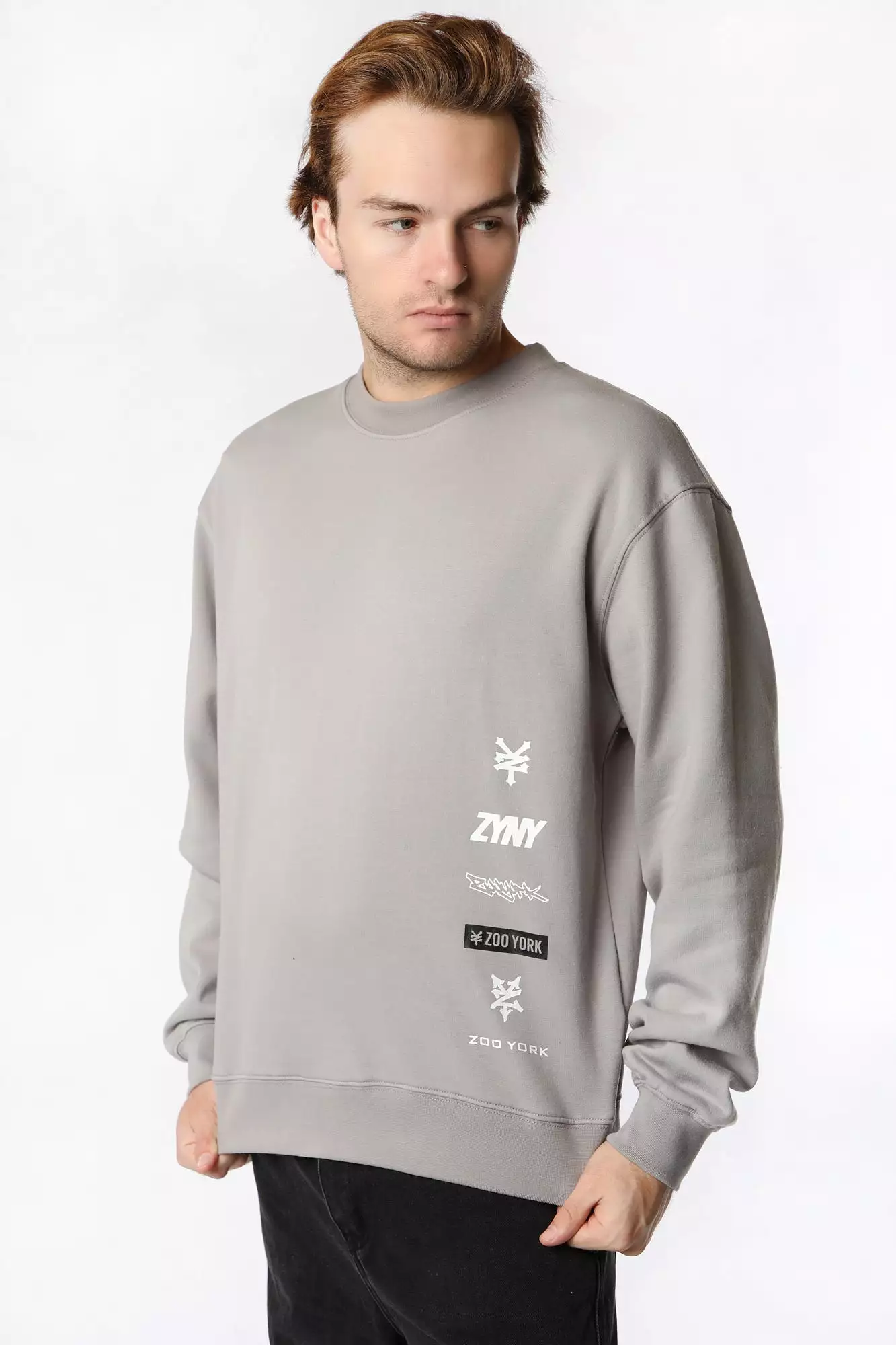 Zoo York Mens Multi Logo Sweatshirt