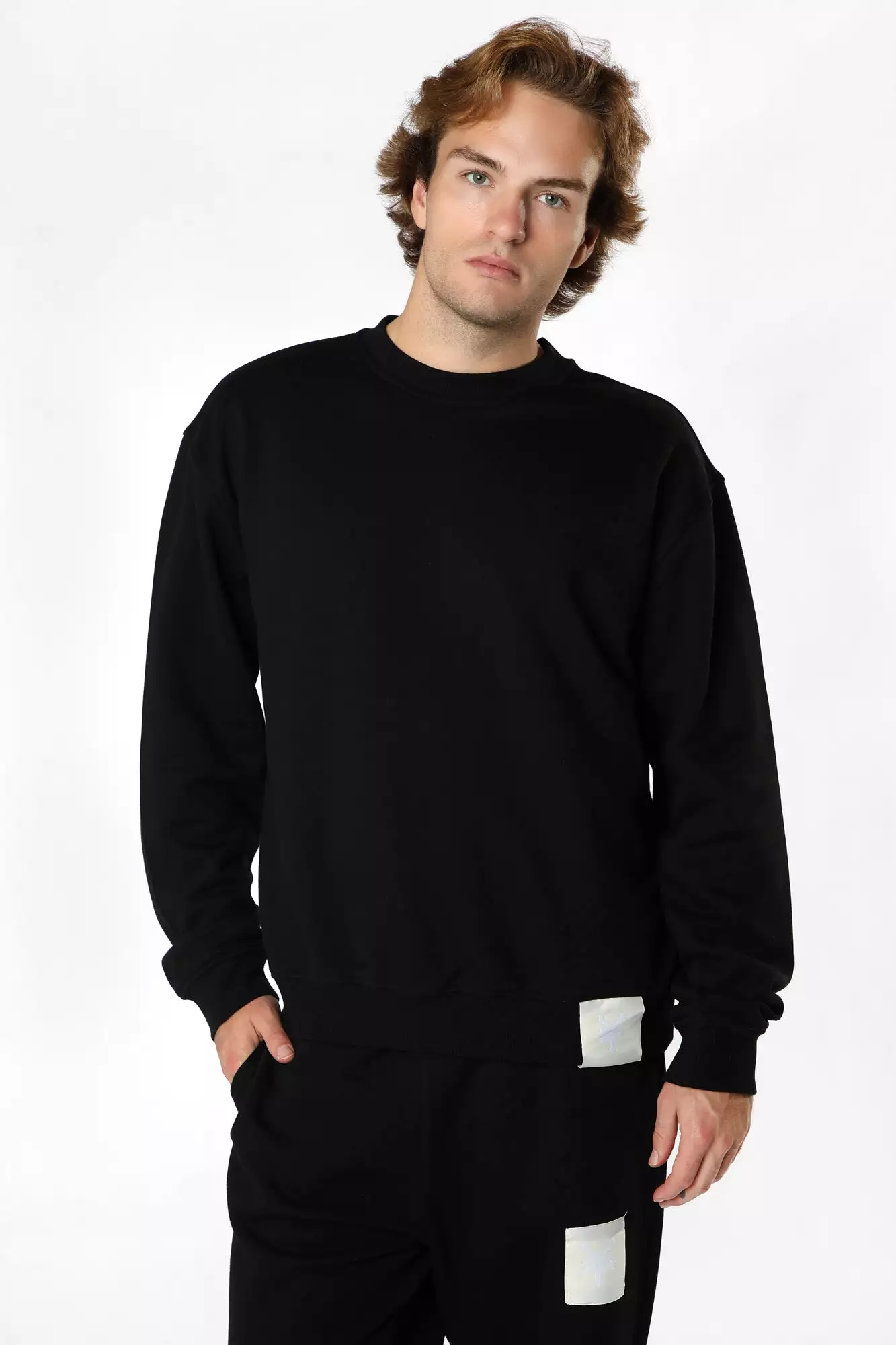 Zoo York Unisex Woven Patch Sweatshirt